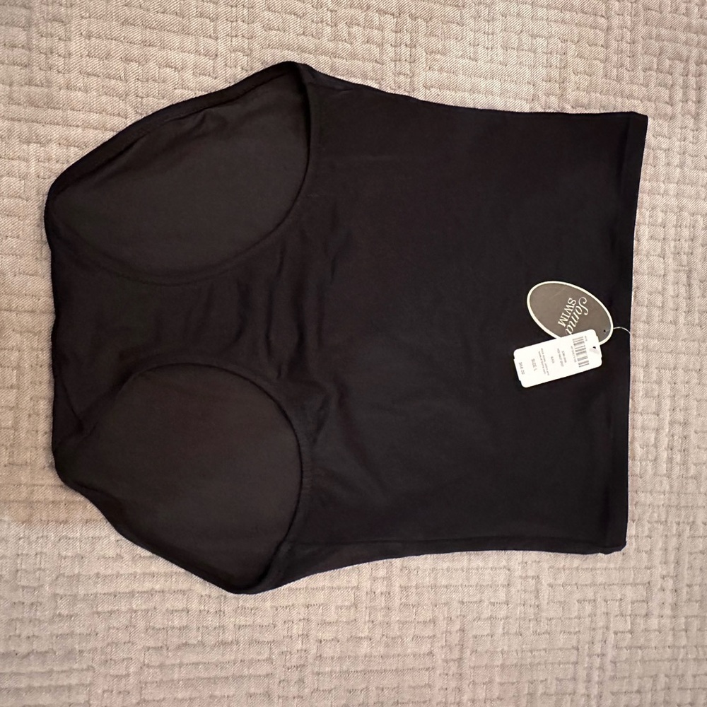 Soma Black High-Waist Swimwear Size L